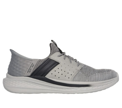 Skechers Uomo Slip Ins Scarpe Sneakers Sportive Grigie 210811 | eBay