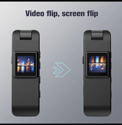 Action Spion Mini Infrarot Kamera HD 1080 180° Nachtsicht Sport Business Bodycam - Bild 4 von 13