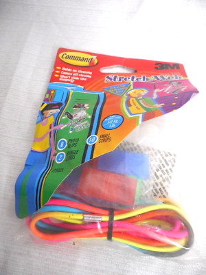 3M Command Strips Locker StretchWeb 8 Photo Chips 2 Bungee Cords 10 Small Strips