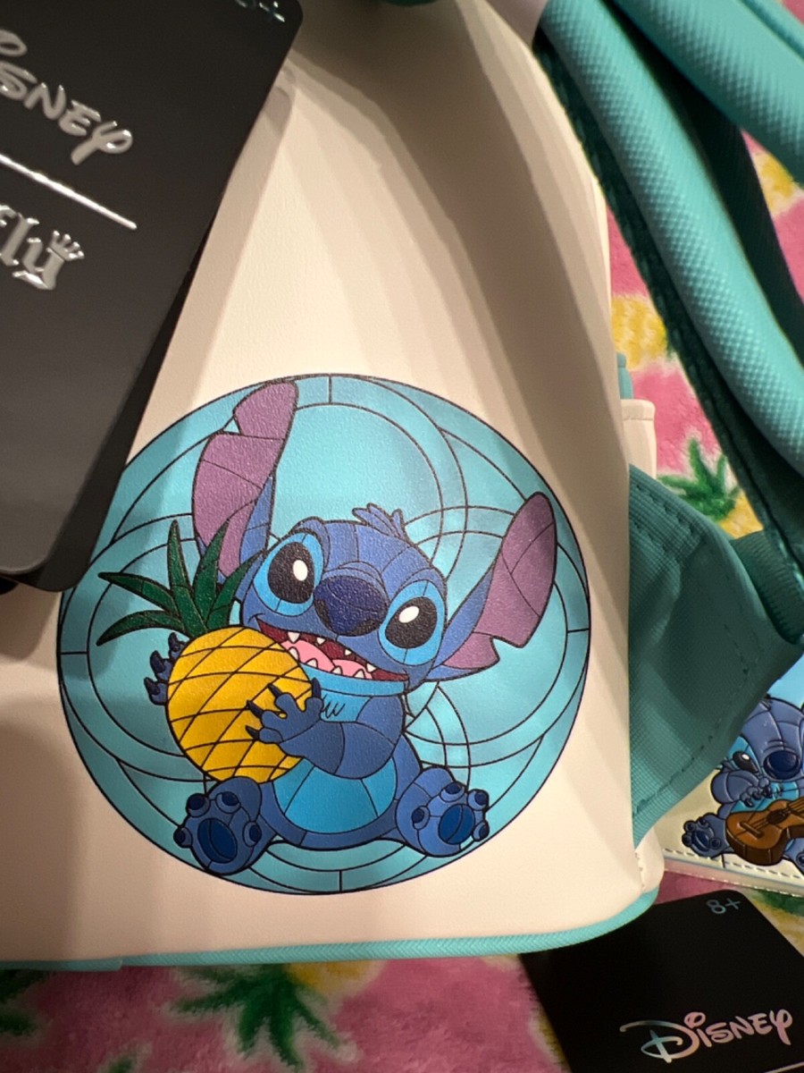 Loungefly Disney Lilo & Stitch Stained Glass Portrait Mini  display picture 3