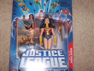 DC JUSTICE LEAGUE UNLIMITED WONDER WOMAN ACTION FIGURE BRAND NEW MOMC
