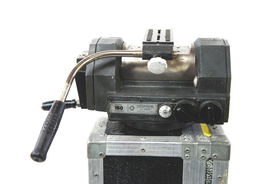 O'CONNOR 150-XR 150mm Fluid Head WEDGE PLATE PANBAR AIR CASE PRO SERVICED 150Lbs - Image 2 of 4