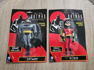 DC Comics The New Batman Adventures Batman and Robin Bendable