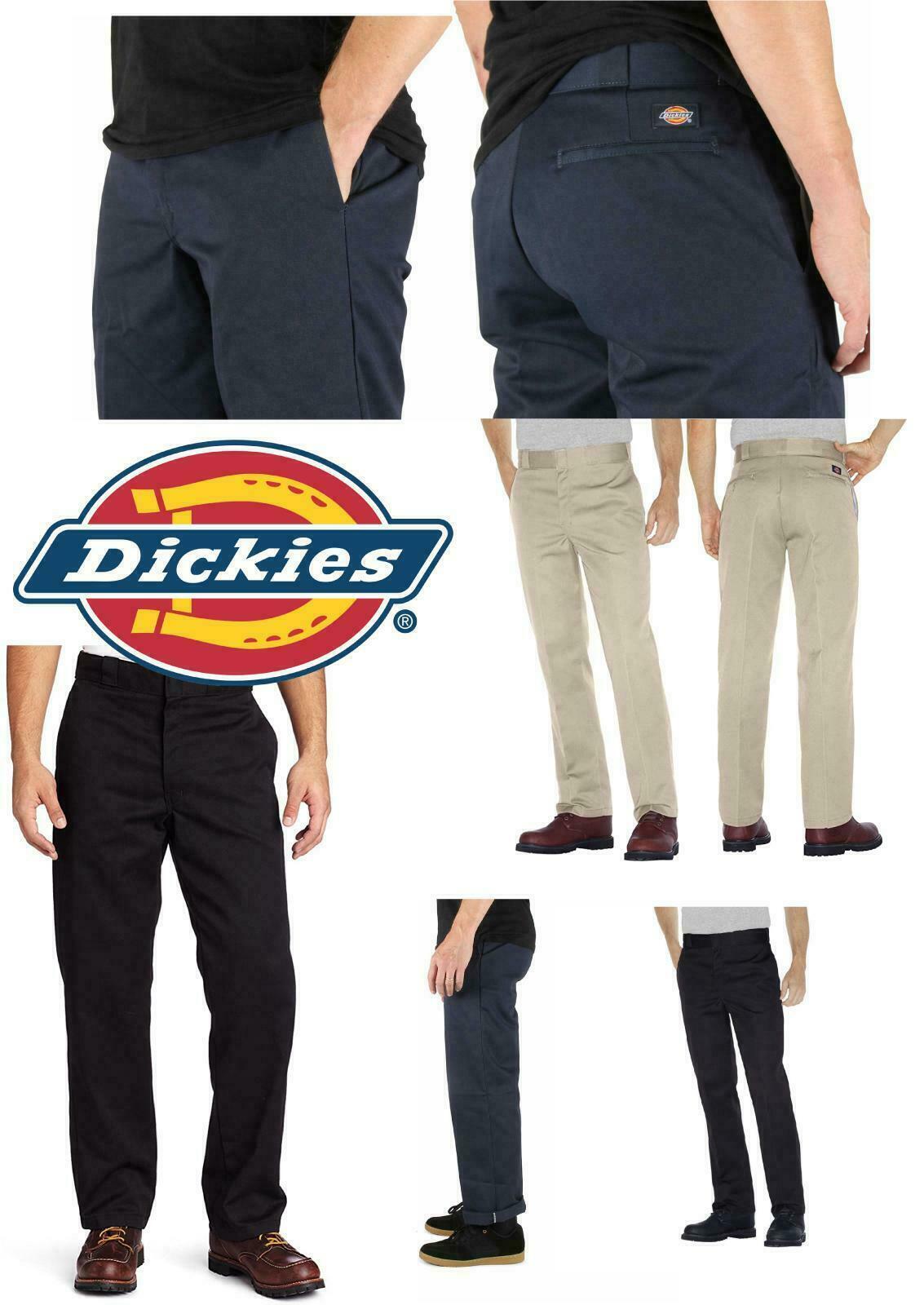 Dickies Men's Original 874 Work Pants Workwear Trousers Choice of Size &  Colour