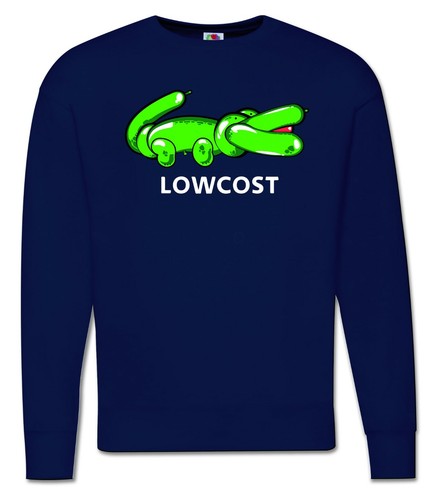Felpa Coccodrillo lowcost divertente tennis golf Wimbledon Sport Roland  garros | eBay