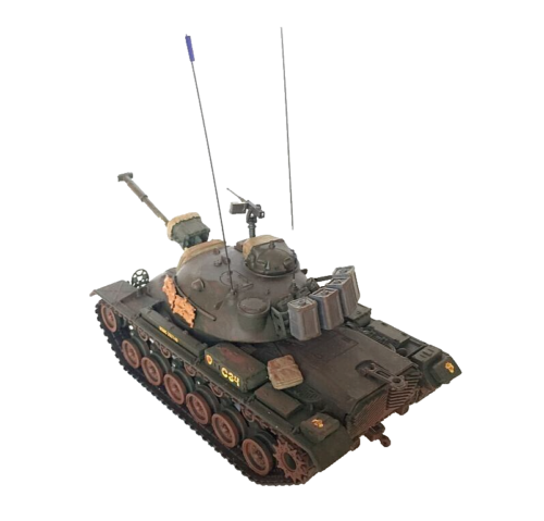 CORGI US50307 M48 Patton Diecast Model, USMC, "TULA", Vietnam, 1969 - 1:50 Scale - Imagen 2 de 4