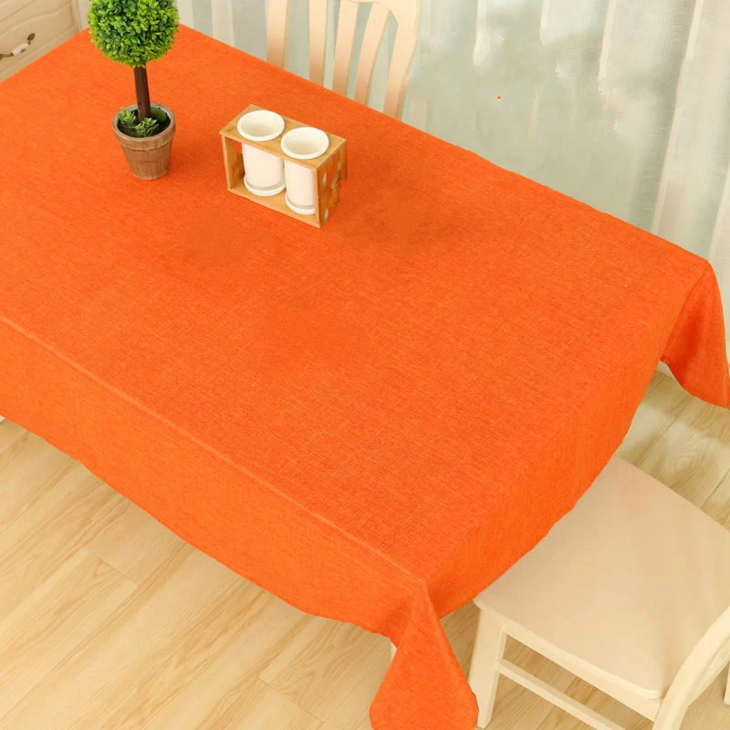 Tablecloth Dining Kitchen Rectangular Cloth for Hotel Restaurant Casual Purple - Image 2 of 4