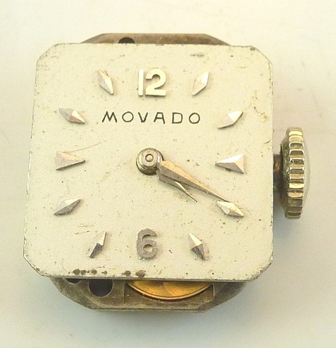 Vintage Movado Mechanical Wristwatch Movement - Parts / Repair LDS 17 jewels - Picture 2 of 6