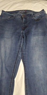 Angels Jeans Size 12 Indigo denim Heavy 