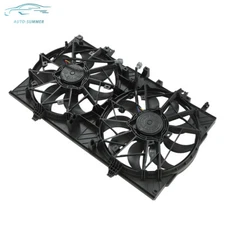 For Nissan Rogue 2014 2015 2016-2020 2.5L Radiator AC Condenser Cooling Fan