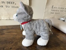 Build A Bear Promise Pets Gray Cat Multicolor Eyes 15  Plush
