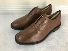 Hush Puppies Men's Davis Oxford Pf Lace up Leather Dress Shoes Brown US SIZE9.5