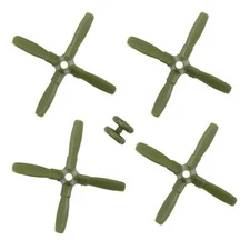 TimMee Processed Plastic C130 Green Replacement Propellers Tim Mee AC-130 Parts