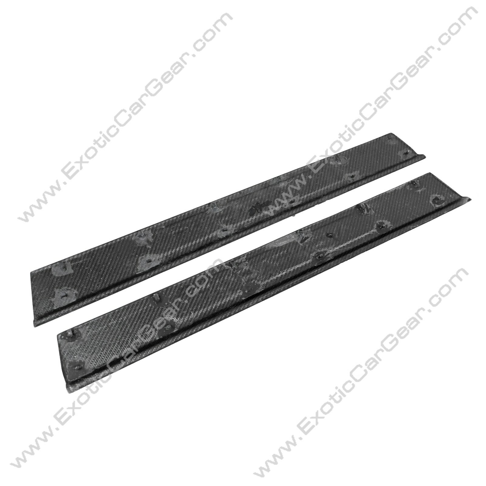 Lamborghini Aventador Carbon Fiber Embossed Door Sills