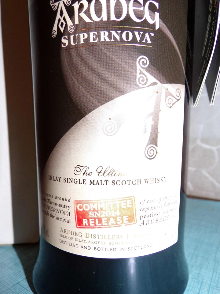 Whisky Ardbeg supernova committee release 2014 55% - Photo 2/3