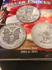 AMERICAN SILVER EAGLE ALBUMS----2004--2021