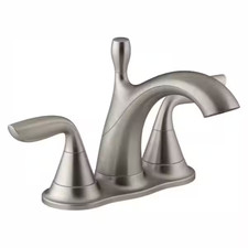 Kohler Willamette 4-Inch Centerset 2-Handle Bathroom Faucet, Brushed Nickel