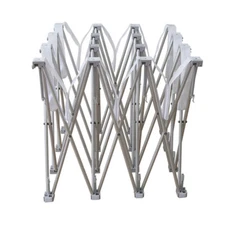 8ft Straight Tension Fabric Pop Up Display Stand Trade Show Exhibition Booth