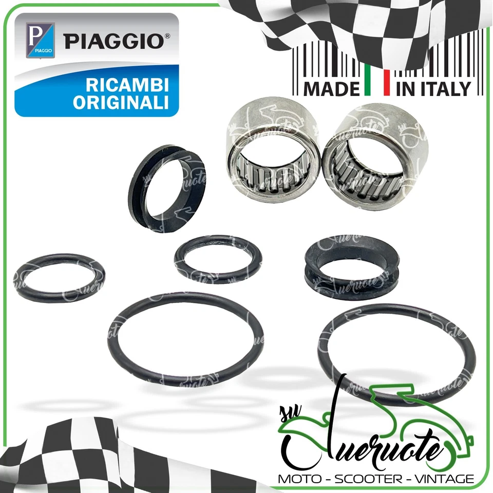 KIT REVISIONE FORCELLA MOZZO RUOTA VESPA 50 SPECIAL N L R PK 90 SS 125 PRIMAVERA - Immagine 3 di 4