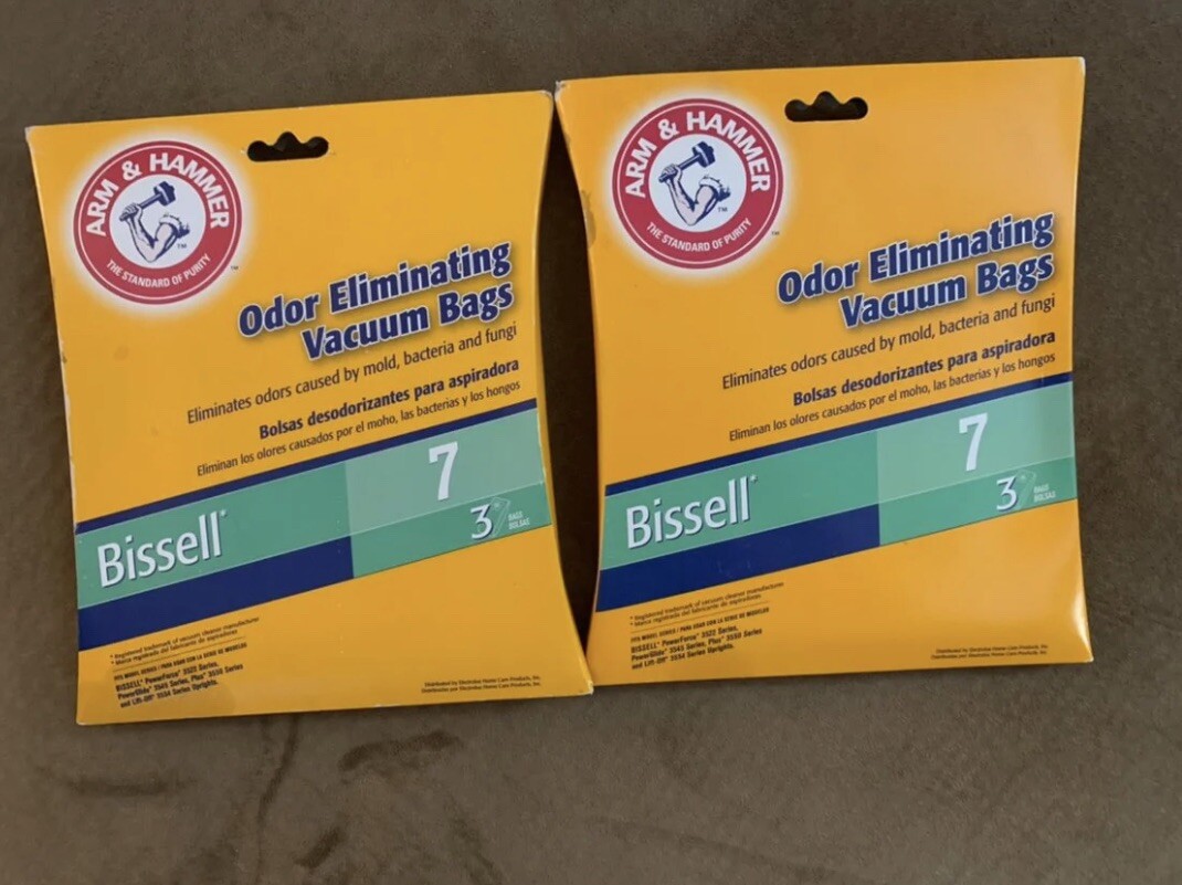 Arm & Hammer Bissell 7 Odor Eliminating Vacuum Cleaner Bags 2 Pack (6