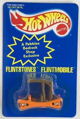 1995 Hot Wheels Flintstones Flintmobile Color Changing Limited Edition