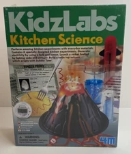 KidzLabs Kitchen Science Kit Educational Toys Fun Experiments for Children 4M **