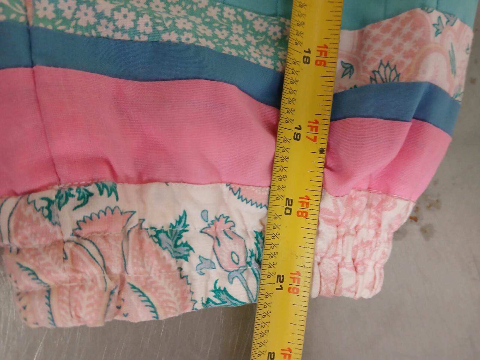 Custom Made Patchwork Women's Zip Up Jacket Lined… - image 11