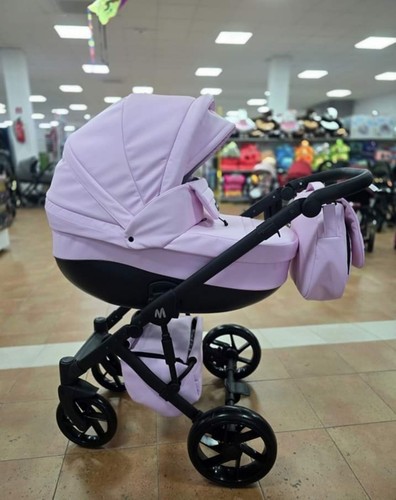 Passeggino MOMMO AAA 3 in 1 eco pelle - sedile Cosmo I Size - Foto 90 di 146