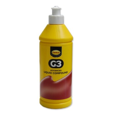 Farecla G3 Rubbing Compound Finishing Liquid Polish Fine Cutting Liquid - 500ml