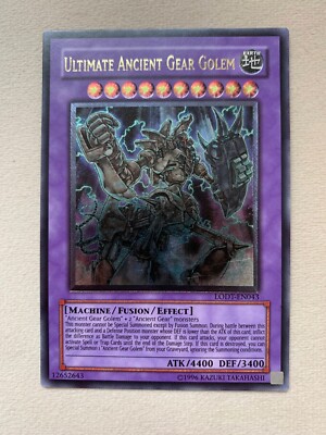 YU-GI-OH! Ultimate Ancient Gear Golem, LODT-EN043 [Ultimate Rare][NM-]