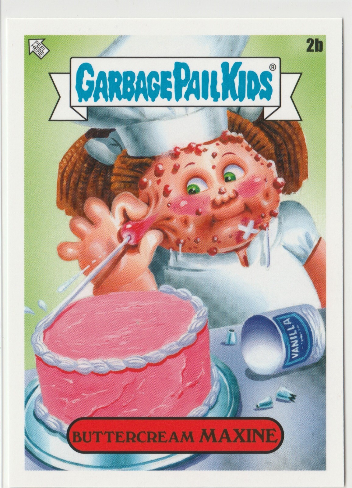 Buttercream Maxine 2b Garbage Pail Kids GPK 2021 Food Fight Series Card