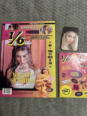 Sunmi You Can t Sit With Us Album 1/6 With Photocard