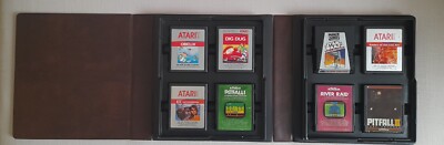 Atari 2600 8 Spiele Pitfall  ET Obelix  River RAID  Star Wars original ATARI Box