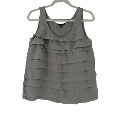 crushed silk habutai tiered dress Crushed Silk Habutai Tiered Skirt