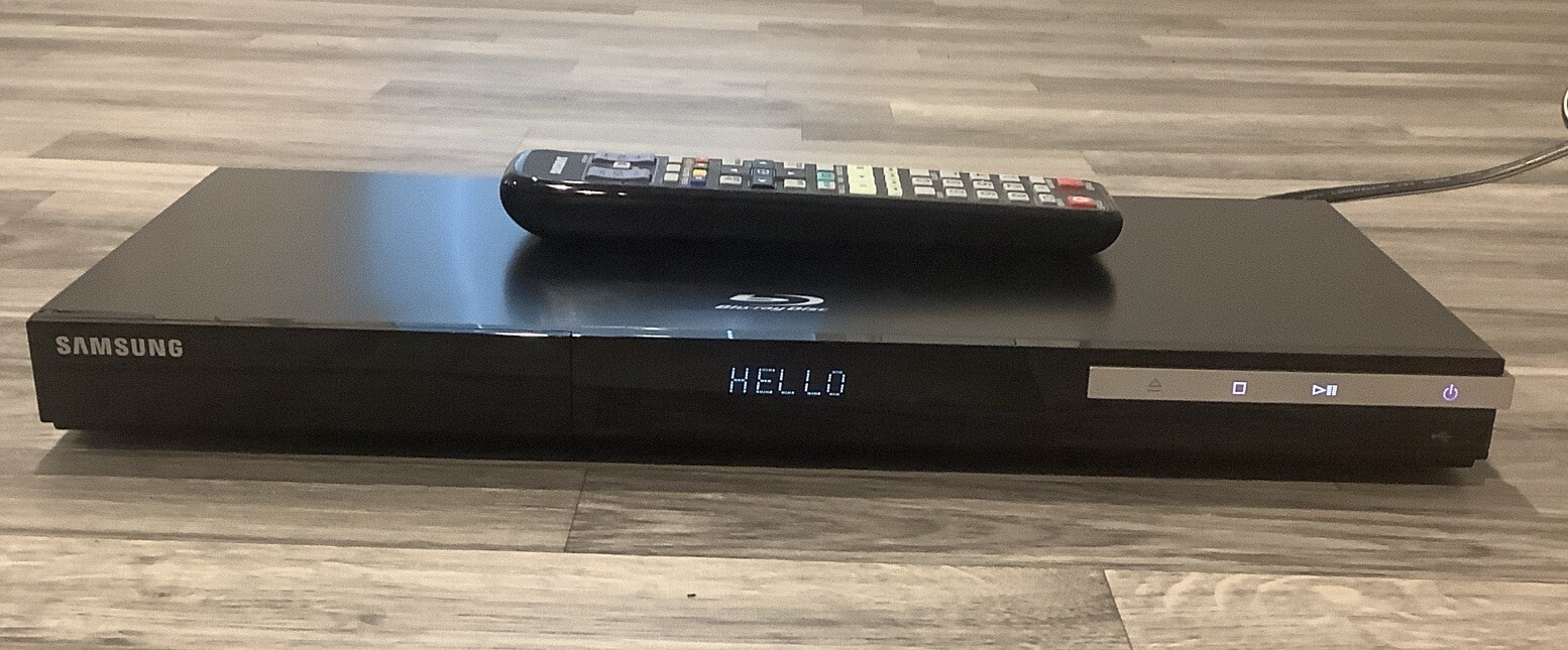 Samsung BDC5500/XAA 1080p BlueRay & DVD Disc Player, REMOTE, FULLY