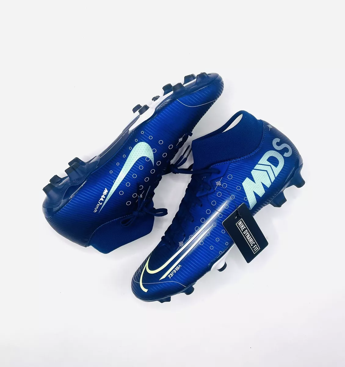 Nike Mercurial Super Fly 7 Academy Cleats Blue 360 MDS Men s SZ 11.5 BQ5427 401