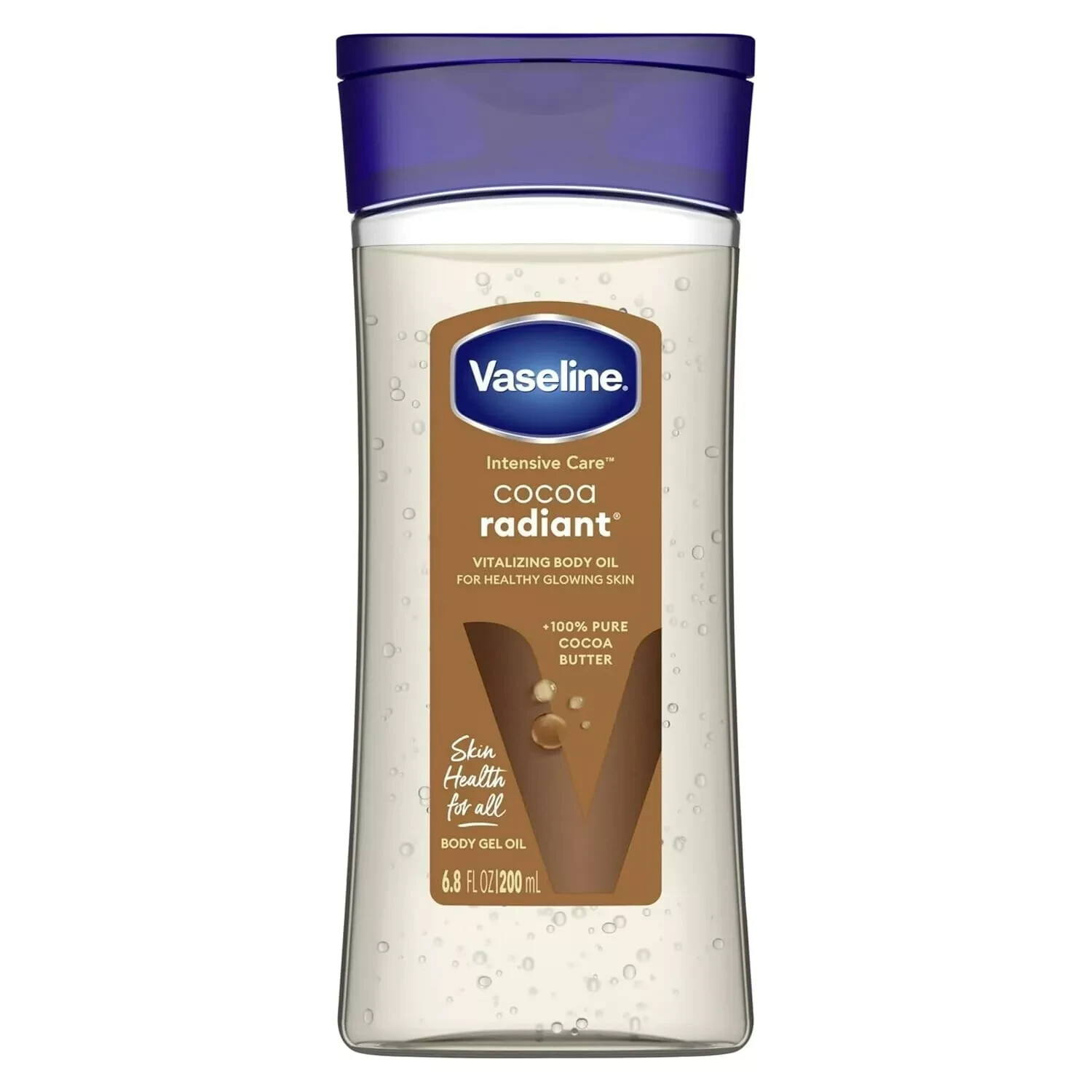 Vaseline Moisturizing Gel, Cocoa Butter 200ml free shipping world wide
