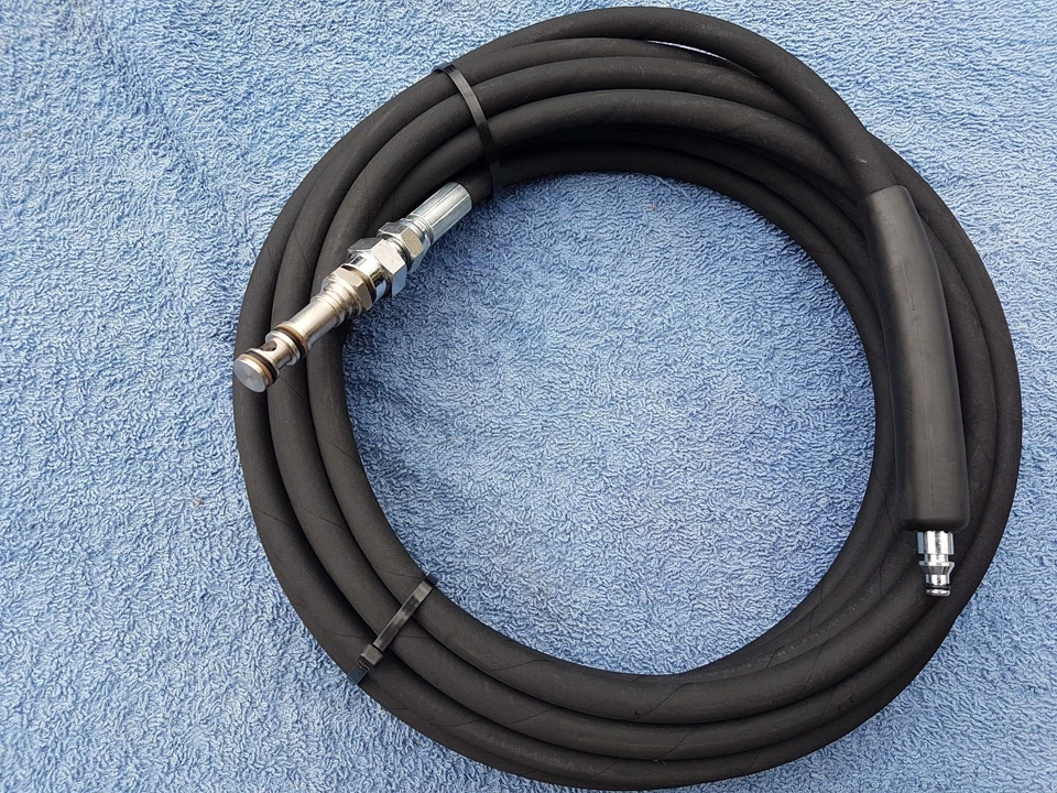 TUYAU 1 FILAIRE EN CAOUTCHOUC NON ENROULÉ & KINK 10 MÈTRES POUR NILFISK ALTO P150 2-10 XTRA