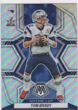 TOM BRADY 2022 Mosaic RARE SUPER BOWL LI MVP Patriots SILVER PRIZM $$ VARIATION