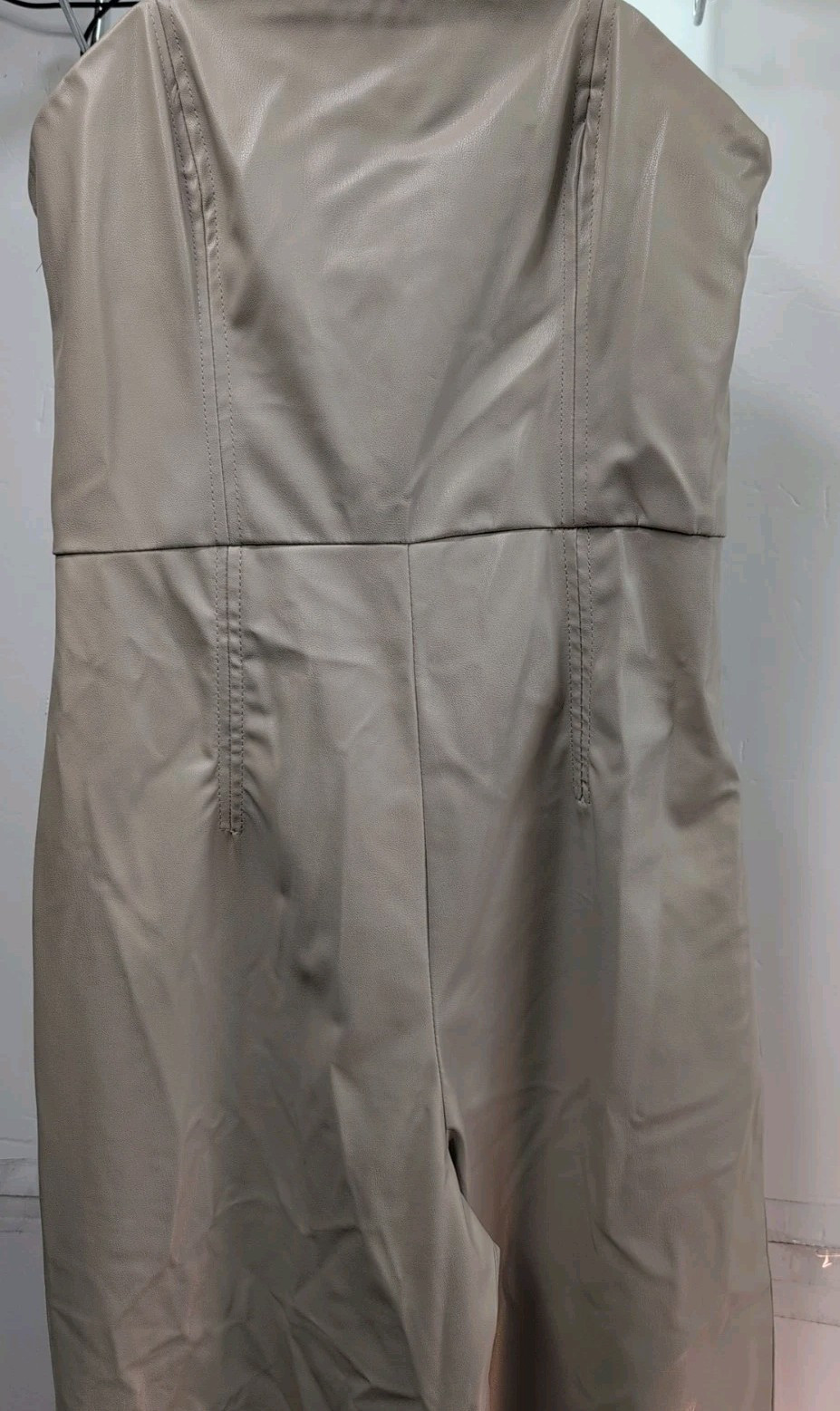 Zara Women's Natural Silver Nude  Playsuit-romper Sz Small image 4