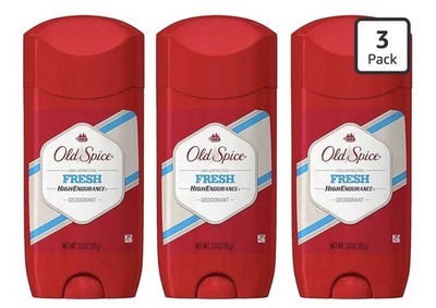 Old Spice Fresh Scent Deodorant 3 Pack 3oz