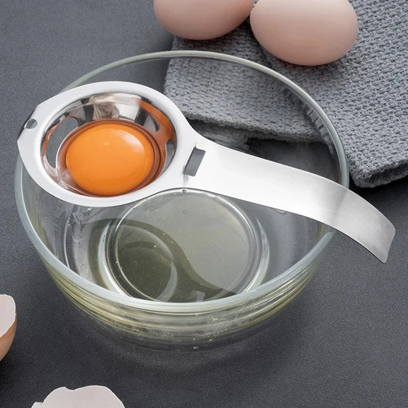 Egg Separator Egg Yolk White Filter 304 Stainless Steel Yolk Separator Egg
Opens in a new window or