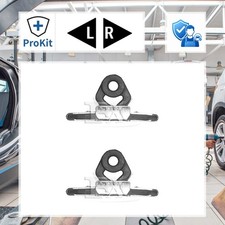 2x HART Halter, Abgasanlage für VW PASSAT B3/B4 Variant SHARAN PASSAT B3/B4