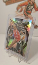 2025 Panini Select WNBA Dana Evans Silver Prizm #1 Concourse Las Vegas Aces