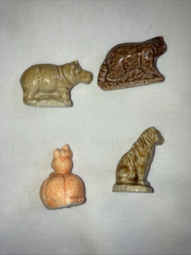 Vintage 8 Wade England Tiere Serie Rote Rose Tee Porzellan Figuren LESEN - Bild 6 von 8