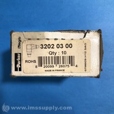 Parker 3202 03 00 Push-to-Connect Union Elbow FNOB