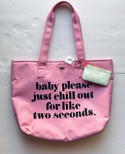 Bando pink Tote bag large