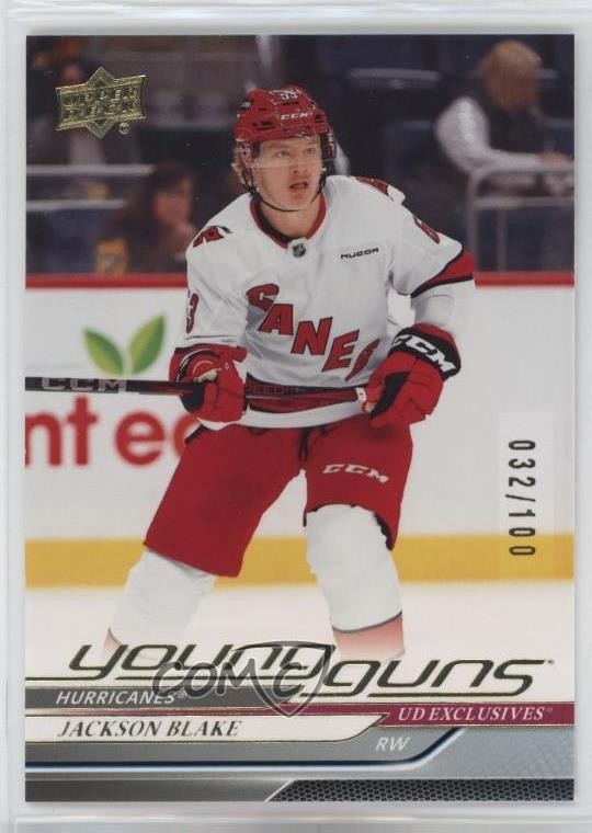 2024-25 Upper Deck Series 2 Young Guns Exclusives /100 Jackson Blake #470 0bk3