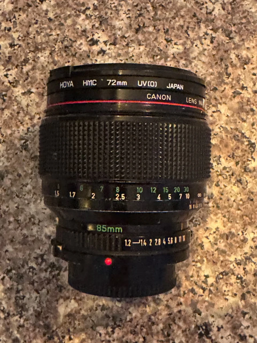 Canon FD f/1.2 Camera Lenses 85mm Focal for sale - eBay