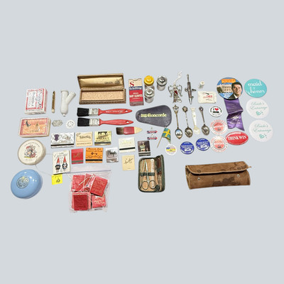 Junk Drawer Lot About 65 Pieces Mostly Vintage Collectibles